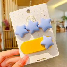 WANGAIYAO hairpin childrens love headdress girls hair accessories baby bangs clip broken hairpin
