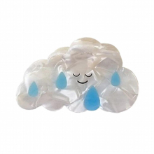 Korea Ins Acrylic Catch Clip for Women Accessories Funny Cloud Hair Pin Shark Clips