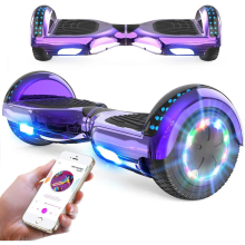 (Purple) 6.5'' Hoverboards E Scooter Segway for Kids Toys