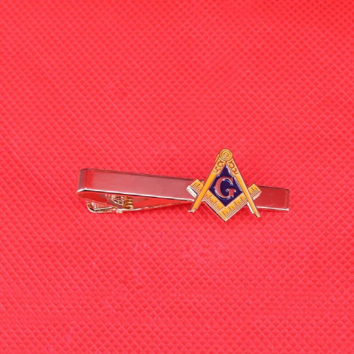 Masonic Compasses Freemason Mason Tie Clip 2