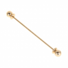 Men Shirt Pins Tie Clip Collar Clasp Business Wedding Brooch Bar Ornament