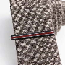 Classy Wooden Metal Tie Clips 6cm&4.5cm Men Accessories Male Business Banquet Bar Casual Necktie Clips Clasp Mens Gift
