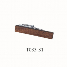 ZDJMEITRXDOO Men Vintage Wood Gift Alloy Copper Metal Necktie Bar Groom Wedding Business Wooden Romantic Neck Tie Clips Pin