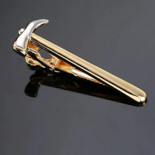 high-end mens Tie Clip jewelry Classic Matte Tie Bar Men Jewelry Brushed Smooth High Clasp Tie Pin
