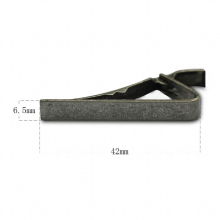 Beadsnice ID24983smt1 Brass Personalized Tie Clips Mens Tie Bar Clasp Jewelry Groomsmen Jewelry