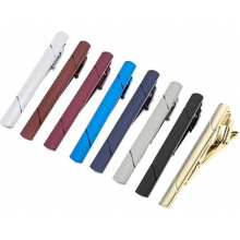 8 Mixed Copper Tie Clip Set Classic Necktie Tie Clips Bars For Mens Regular Ties 8pcs/lot