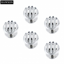 5 pcs Rose Cuff Button Metal Studs Button for Mens Wedding Shirt