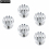 5 pcs Rose Cuff Button Metal Studs Button for Mens Wedding Shirt 1