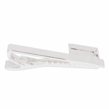 Top diy tie clip blanks with 15*15 mm bezel personalized tie clip of tie bar, 51 mm length-C3580