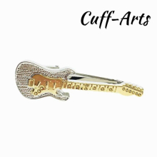 Tie Clip Classic Style 3D Guide Clasp Male Business Necktie Clip Clasp Metal Mens Jewelry T10014