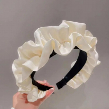 Satin Wide Hairband Hair Hoop Bow Hair Band Headbands Women Head Band Headdress Ladies Hair Accessories Girl Headwear Tiara
