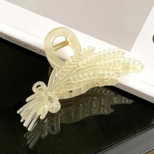 Large Ear Of Wheat Hair Clip Claw Plastic Shark Clip Hair Accessories For Women Girls
