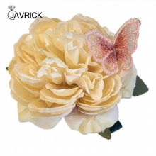 Flash Metal Clip Butterfly-Flower Barrettes Accessory Five-pointed Girl