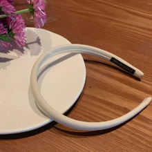 Plaid Solid Narrow Headband Female Sweet All-match Wash Face Headband Hair Accessories