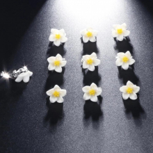 Romantic Resin Flower Claw Headwear Fairy Mini Hairpin Crab Clip Tiara Womens Girl Bridal Wedding Hairstyle Accessorie Gift