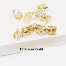 10 Pieces Hair Ring Set Spiral Hairpins for Girls Women Hair Clips Claws Aluminum Dreadlocks Hair Braid Accessories Headdress
