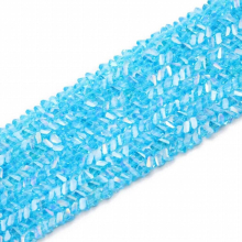Tetrahedron Triangle Austrian Crystal 90pcs 6mm Charms Glass Loose Beads For Jewelry Necklace Bracelets Making DIY Accessories