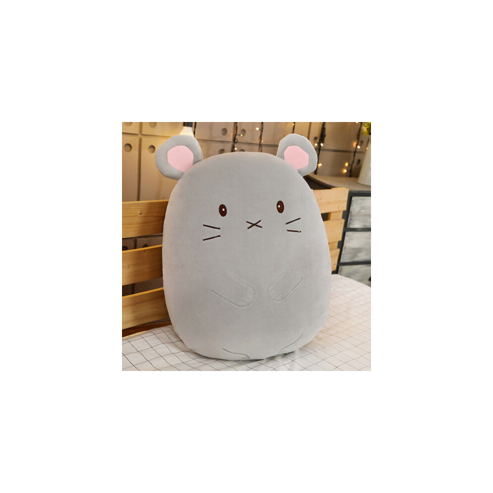 Bonxaif (, 60Cm) Plush Toy Animal Kawaii Unicorm Dinosaur Lion Soft Big Xmas Gift Grey