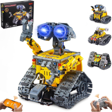 4 in 1 Robot STEM Projects, Programmable Robot Kit, Build Educational Robot for Kids Ages 8+, Remote & App Controlled Robot Building Kit