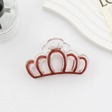 Korea-Japan Acrylic Dripping Hair Grab Crown Shark Clip Grab Clip Headdress Clip Updo Clip Hair Accessories For Women