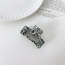 Korea Women Small Hairpins Accessories Colourful Acrylic Rectangle Vintage Claw Clips Fine Headdress For Girls Gift