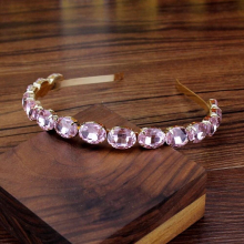 Baroque Full Crystal And Stone Princess Hairbands Rhinestone Wedding Headband For Women Charming Hair Accessories