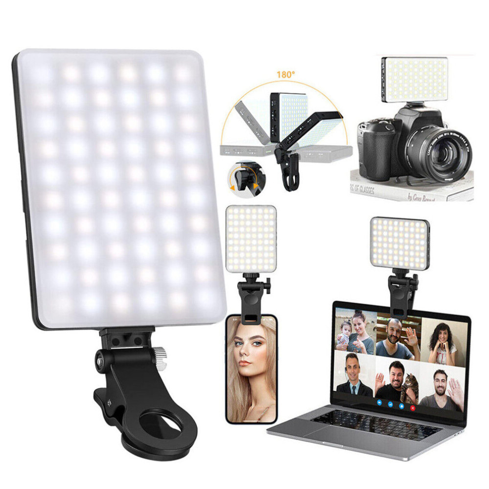Selfie Light Video Conference Light LED Light For Cell Phone Pad Laptop Camera 
