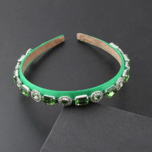 Vintage Crystal Hairband Rhinestone Baroque Female Hair Accessories Women Headband 987226