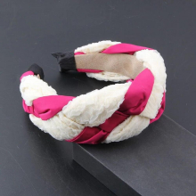 Headwear Version Of The Fabric Braided Twist Headband Ladies Street Shooting Casual Hair Accessorie877