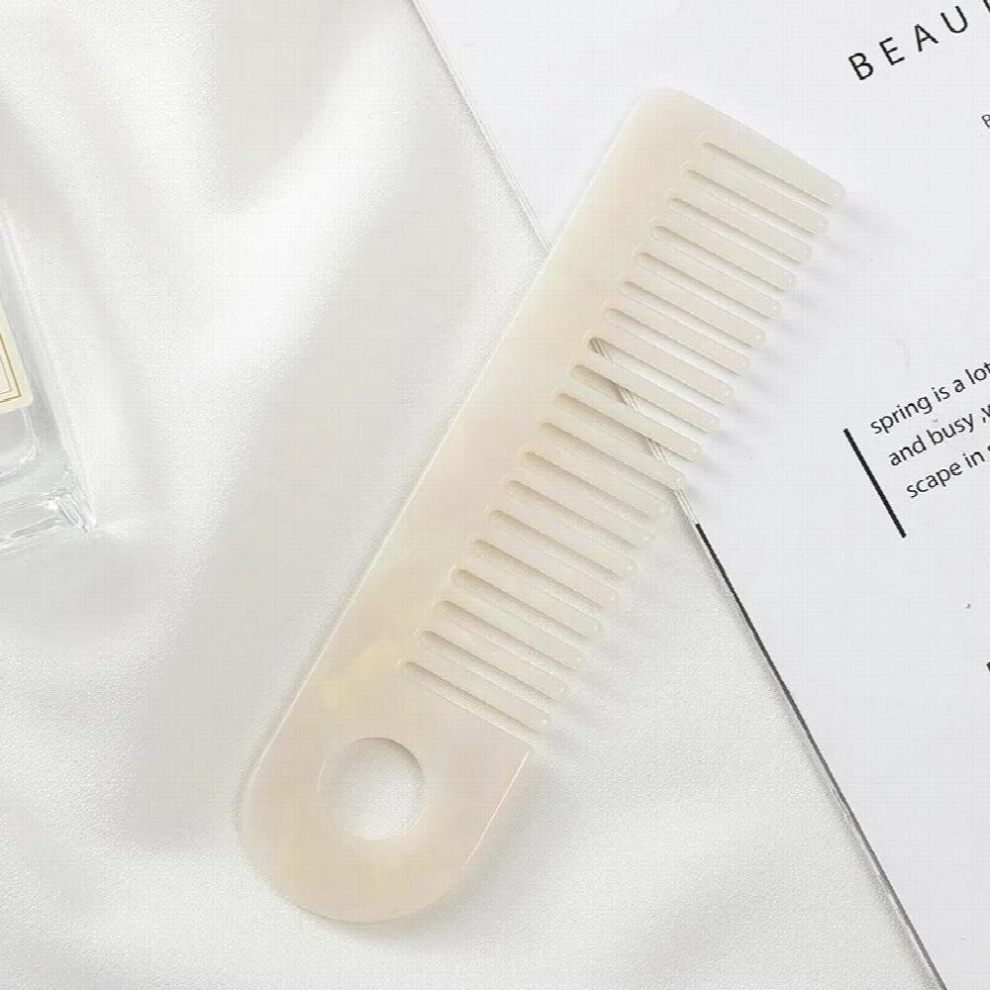 Japanese And South Korea 15.1CM Acetic Acid Sheet Hair Comb Antistatic Comb Marbling Hair Accessories ForWomen