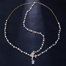 Stonefans Boho Rhinestone Leaf Forehead Head Chain for Women Bridal Wedding Crystals Headband Headpiece Jewelry Accessories