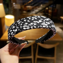 CC Hairbands Women Hair Accessories Hairwear Leopard Print Headband Wild Fairy Headpiece Party F633