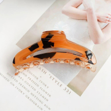 Accessories Japan And Korea Geometric Acetic Acid Grip Shark Tooth Claw Temperament Claw Hair Ornaments