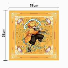 Demon Slayer Headbands Kimetsu No Yaiba Hair Accessories Agatsuma Zenitsu Turban Face Mask Wristband Women Jewelry Men Gift