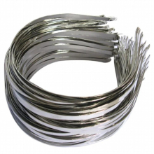Width 4.5mm to 5mm Head Bands Metal Steel K Hair Bands Hairwear Base Setting Bijoux De Tete DIY Jewelry For Women