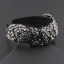 temperament crystal flower headband ladies casual and street photography travel hair 876