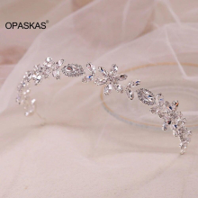 Rhinestone Hair Hoop Star Decorative Sparkling Rhinestone Baroque Headwear Crystal Ornaments for Women Prom Accessory