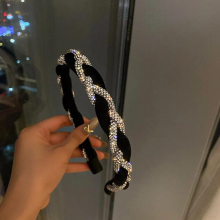 French full Rhineston headwear ladies Crystal butterfly hair accessories wedding hair accessories wedding jewelry headband