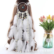 Boho Feather Wedding Hair Band Hot Women Beach Travel Headwear Hair Ring Headband Hair Accessories