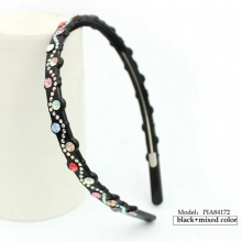 Decorative Fine Hair Band Ornament Jewelry for Women Girls Cellulose Acetate Hair Accessory for Tiara Bridal Party Wear