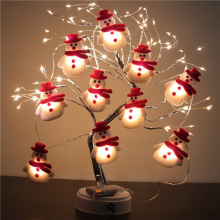 (Snowman) 9.8ft Christmas Tree String Light Decorations