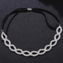 Elastic String Headband for bride bridesmaid Wedding Rhinestones Headbands Bride Hair Accessories