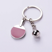 Llavero Bead Key Ring Table Tennis Shape Key Chains Accessories Present Keychain Jewelry 10 PCS/LOT