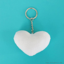 sublimation blank keychains key ring heat transfer printing blank diy materials 25pcs/lot