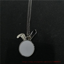 sublimation blank Easter keychains metal key ring hot transfer printing consumables 25pcs/lot