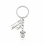 Creative Toothbrush Floss Toothpaste Tooth The Dentist Jewelry Keychain 2