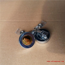 sublimation blank plastic retractable key chain hot transfer printing consumables DIY 20pcs/lot