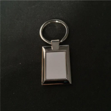 sublimation metal blank keychains key ring hot transfer blank metal key ring diy materials 15pcs/lot