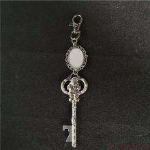 sublimation blank santa claus key keychains hot transfer printing blank consumables 15pcs/lot