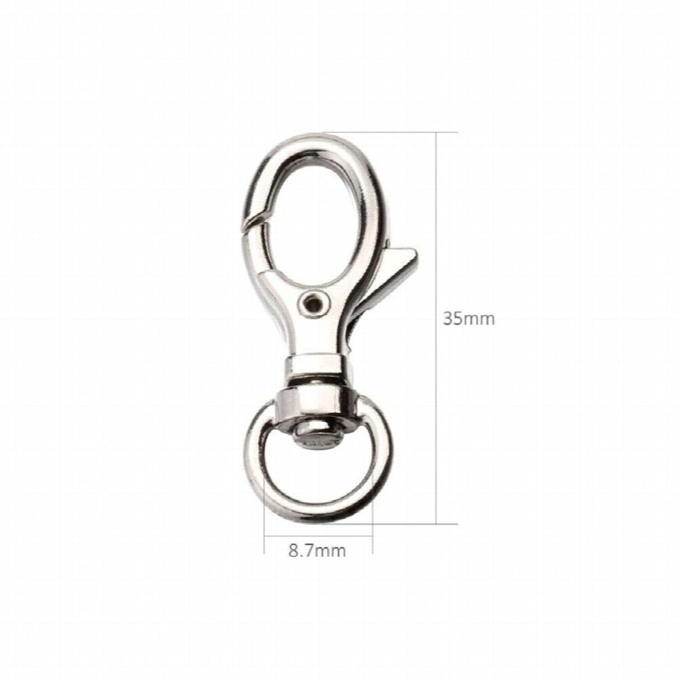 35Mm Small Swivel Snap Hook Key Rings 100Pcs Pbs19ys03 885674152176